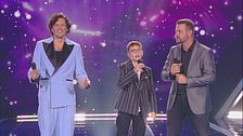 Matteo Verga, papà Mario e Ermal Meta in "Io ti aspetto"