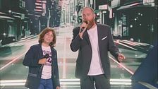 Andrea Montecolle e papà Fabio in "Il filo rosso"