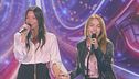 Viola Ramini e mamma Emanuela in "Mon amour"