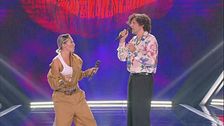 Serena Brancale ed Ermal Meta in "Kiss"
