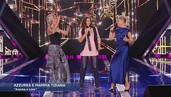 Azzurra Devalle, mamma Tiziana e Serena Brancale in "Anema e core"
