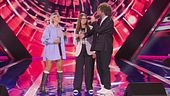 Alice Francavilla, papà Gianvito e Serena Brancale in "Che coss'è l'amor"