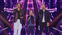 Matteo Verga, papà Mario e Ermal Meta in "Si può dare di più"