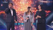 Flavia Renzi, mamma Barbara e Sal Da Vinci in "Io ce credo"