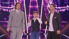 Matteo Verga, papà Mario e Ermal Meta in "Si può dare di più"