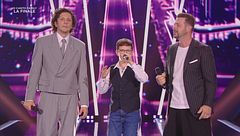 Matteo Verga, papà Mario e Ermal Meta in "Si può dare di più"