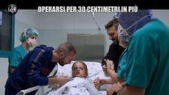 PECORARO: Operarsi per 30 centimetri in più