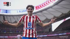 64' | Gol di Julian Alvarez (Atletico Madrid-Real Madrid 4-2)