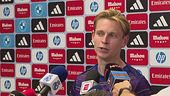 De Jong: "Partita dura"