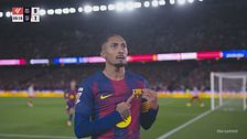 26' | Gol di Raphinha (Barcellona-Atletico Madrid 1-1)