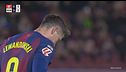 36' | Lewandowski sbaglia un rigore (Barcellona-Atletico Madrid 1-1)
