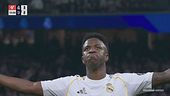 Doppietta di Vinicius e Blancos di nuovo avanti, Real-Atlético 3-2
