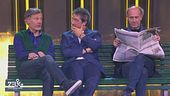 Ale, Franz e Paolo Ruffini sulla panchina