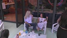 Il confronto tra Grazia Kendi e Giulia Soponariu