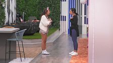 Un faccia a faccia tra Francesca Carrara e Grazia Kendi
