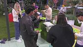 La serata continua: piatti pronti e dolce in arrivo!