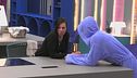 Un momento di consolazione per Francesca Carrara