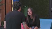 Giulio Carotenuto tenta di fare da paciere tra Grazia Kendi e Simone De Bianchi