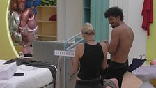 Giulia Soponariu e Giulio Carotenuto si preparano per la puntata