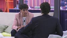 Simone De Bianchi cerca un chiarimento con Omer Elomari