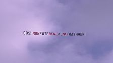 Omer Elomari e Rasha Younes: arriva un secondo striscione