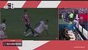 38' | Il Var inverte le ammonizioni tra Bellingham e Romero (Atletico Madrid-Real Madrid 0-0)