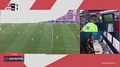 52' | Rigore per l'Atletico e rosso per Huijsen (Atletico Madrid-Real Madrid 0-0)
