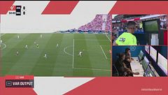 52' | Rigore per l'Atletico e rosso per Huijsen (Atletico Madrid-Real Madrid 0-0)