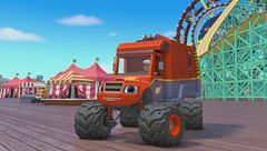 Sfida tra camion della spazzatura