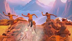 Laura Pausini canta ''La mia storia tra le dita''