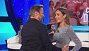 L'ingresso di Gigi D'Alessio, Flavia Pennetta e Christian De Sica