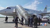 L'aereo di Zelensky sfiorato da un drone