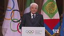 Mattarella dai feriti poi cerimonia Olimpica