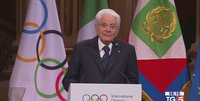 Mattarella dai feriti poi cerimonia Olimpica