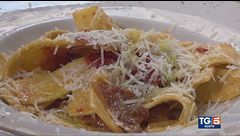 Gusto: pappardelle con guanciale e miele di castagno