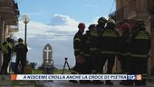 Niscemi, crolla anche quella croce simbolo