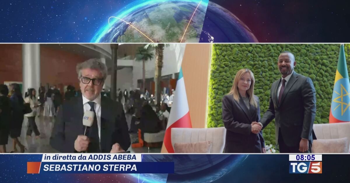 TG5: Meloni in Africa: piano Mattei realtà concreta Video | Mediaset ...