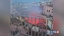 Napoli, in fiamme il teatro Sannazaro