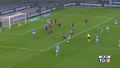 Il Napoli batte il Toro e rafforza terzo posto