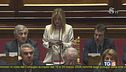 Meloni in Senato: "Non siamo in guerra e non vogliamo entrarci"