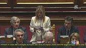 Meloni in Senato: "Non siamo in guerra e non vogliamo entrarci"