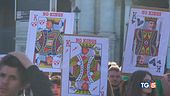 No Kings in piazza "Blocchiamo tutto"