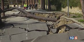 Frana di Silvi paura e rabbia