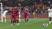 Un Malen straripante Roma ok con il Como