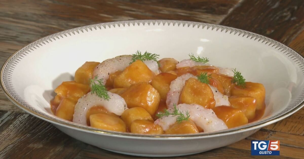 TG5: Gnocchi con gamberi e bisque Video | Mediaset Infinity