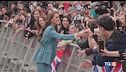 Kate a Reggio Emilia sorrisi e semplicità