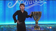 Amici vince Lorenzo Stasera "I Cesaroni"