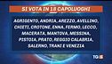 Voto comunali, affluenza 34,5%