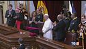 Leone XIV a Madrid: pace un'esigenza morale