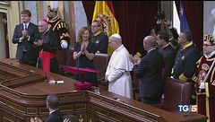 Leone XIV a Madrid: pace un'esigenza morale